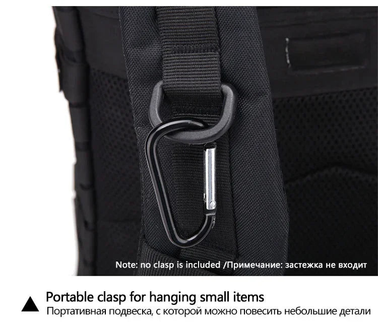 QT&QY 30/50L Tactical Backpacks Man Traveling Bags Survival Outdoor 3P Assault Pack EDC Molle Pack hiking Trekking Hunting Bag