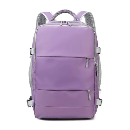 Women'S Bag Large Capacity Journey Multifunction Backpack with Shoe Storage Multilayer Dry and Wet Separation Waterproof