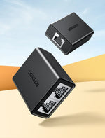 UGREEN RJ45 Splitter 1 to 2 Ethernet Adapter Internet Network Cable Extender RJ45 Connector Coupler for PC Laptop TV Box Router