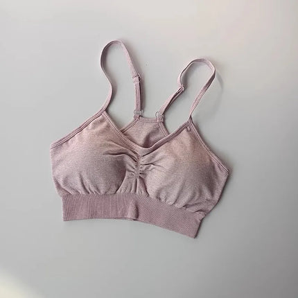 Women'sGym Tracksuit Fitness Yoga Sets Sportswear Workout Bra+High Waist Leggings Gym Clothing Seamless Bra Suit Sports Suits