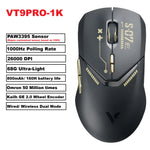 Rapoo VT9PRO PAW3398 Wireless Gaming Mouse 26000DPI 68g Lightweight Wired Wireless Mouse 160H Super Long Battery Life