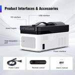 Magcubic 900ANSI HY450 8K Ultra Short Throw Projector With Auto Offset 1080P BT5.4 Electronic Focus WiFi6 AllwinnerH726 Voice