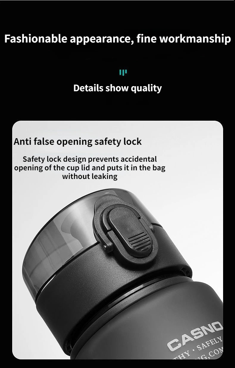 Lilo & Stitch 560ML Water Cup Children Portable Plastic Cartoon Figures Kawai Stitch Outdoor Large Capacity Sports Water Bottle