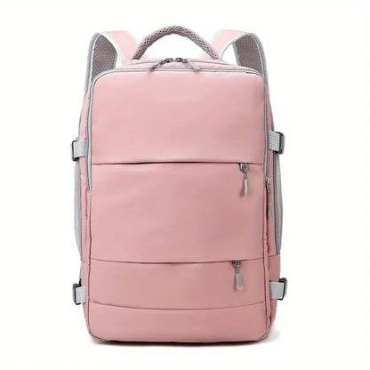 Women'S Bag Large Capacity Journey Multifunction Backpack with Shoe Storage Multilayer Dry and Wet Separation Waterproof