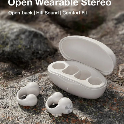 Earring Wireless Earbuds Bluetooth 5.3 Earphone Open Ear Headphones Air Conduction for Sport Running Painless Wearing Headset