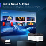 Magcubic 900ANSI HY450 8K Ultra Short Throw Projector With Auto Offset 1080P BT5.4 Electronic Focus WiFi6 AllwinnerH726 Voice