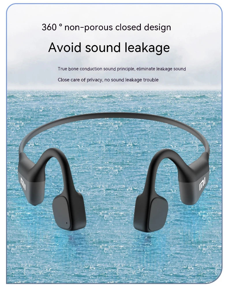 XIAOMI Neckband I18PRO Bluetooth 5.3 Headphones Bone Conduction Sport Earbuds HiFi Sound TWS Earphones Wireless Headest With Mic