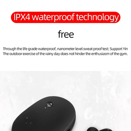 A6S TWS Bluetooth Wireless Headphones Wireless Earbuds 5.0 TWS Earphone Noise Cancelling Mic for Xiaomi iPhone Huawei Samsung