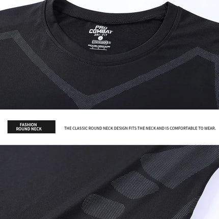 Quick Drying Tight Fitting Suit For Men'S Long Sleeved Sports Cycling Top, Running, Fitness, Football Training, Basketball Shirt