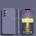 For Samsung Galaxy S24 FE Case Silicone Plain Protect Cover Samsung S25 FE S24 FE S23 S21 S22 Plus Ultra Cover Rubber Case