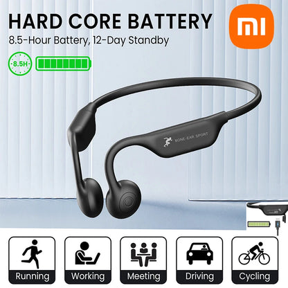Xiaomi A18 Bone Conduction Earbuds Neckband Wireless Bluetooth 5.3 TWS Over Ear Earphone IP56 Waterproof Sport Headset With Mic