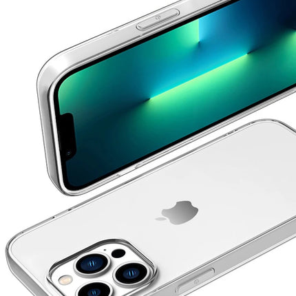 Ultra Thin Clear Silicone Case For iPhone 15 14 13 12 11 Pro Xs Max Mini XR X 7 8 6s Plus 6 SE 2020 2022 2016 5 5S Back Cover