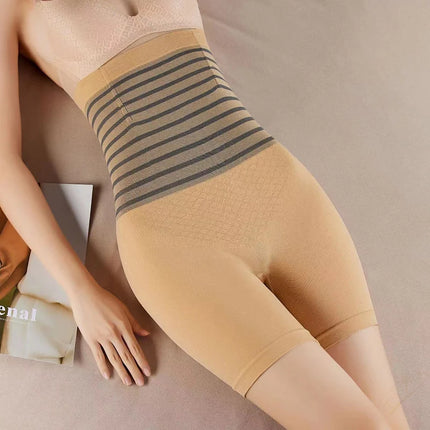 Flarixa High Waist Flat Belly Panties Women Tummy Control Shaping Boxer Safety Shorts Slimming Underwear Waist Trainer Shapewear