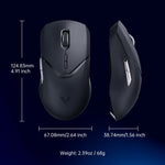 Rapoo VT9PRO PAW3398 Wireless Gaming Mouse 26000DPI 68g Lightweight Wired Wireless Mouse 160H Super Long Battery Life