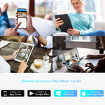 4MP PTZ WIFI IP Camera 1080P CCTV Surveillance Security Protection Wi Fi Outdoor 4X Digital Zoom Street CamHipro CamHi Camara