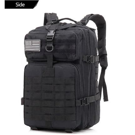 QT&QY 30/50L Tactical Backpacks Man Traveling Bags Survival Outdoor 3P Assault Pack EDC Molle Pack hiking Trekking Hunting Bag