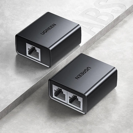 UGREEN RJ45 Splitter 1 to 2 Ethernet Adapter Internet Network Cable Extender RJ45 Connector Coupler for PC Laptop TV Box Router