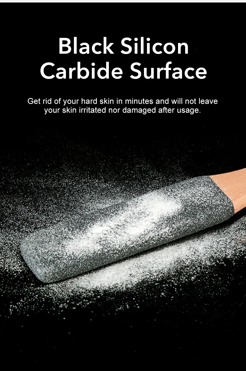 1PCS Professional Pedicure Rasp Tool for Dead Skin Crack Heels Beech Wood Foot File Rasp Callus Remover Foot Scrubber