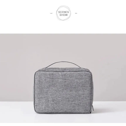 Cable Storage Bag Waterproof Digital Electronic Organizer Portable USB Data Line Charger Plug Storage Bag Travel Cable Organizer