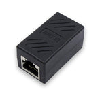 New RJ45 Connector Cat7/6 Ethernet Adapter Gigabit Interface Network Extender Convertor For Extension Cable Female to Female