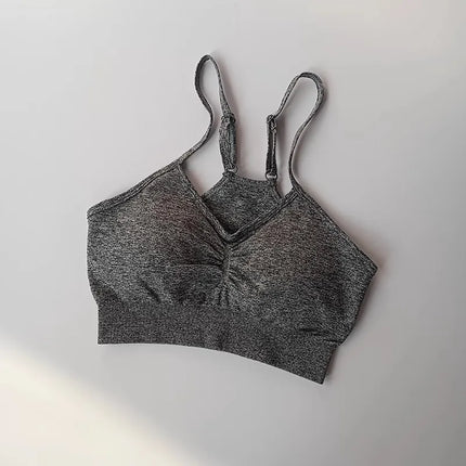 Women'sGym Tracksuit Fitness Yoga Sets Sportswear Workout Bra+High Waist Leggings Gym Clothing Seamless Bra Suit Sports Suits