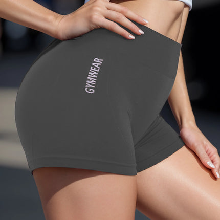 Fitness Shorts Female Tight Cycling Yoga Breathable Sports Pants High Waist