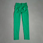 Women Yoga Leggings Hips Lifting Gym Leggings Seamless Sport Pants High Waist Fitness Leggings Bubble Butt Workout Running Pants