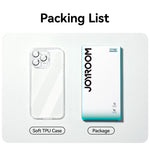 Joyroom Case For iPhone 16 15 14 13 Pro Max Anti-drop Transparent Cover For iPhone 16 Pro Max Soft TPU Case With Len Protection