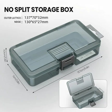 AIRAJ Plastic Tool Parts Box Storage Screw Box Tool Classification Electronic Component Drill Bit Accessories Thickened Grid Box