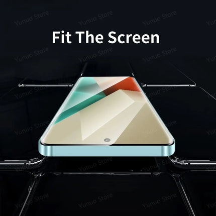 5PCS Tempered Glass For Redmi Note 13 Pro 12 11 Pro 11S Note 8 9 10 Pro 5G 4G Protective Film Screen Protector Redmi Note13Pro