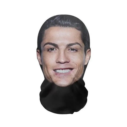 Realistic 3D Face Masks for Men Women Cosplay Mask Full Face Hip Hop Balaclava Hood Hat Headgear for Halloween Celebrity