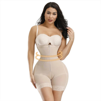 AfruliA Fajas Colombiana Girdle Full Body Shaper Lift Up Butt Lifter Bodysuits Tummy Control Panties Waist Trainer Thigh Slimmer