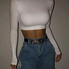 WHITE / L