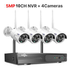 10CH NVR 4 Cameras 1 / None / US Plug