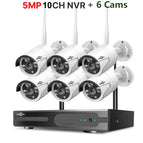 10CH NVR 6 Cameras 1 / None / EU Plug