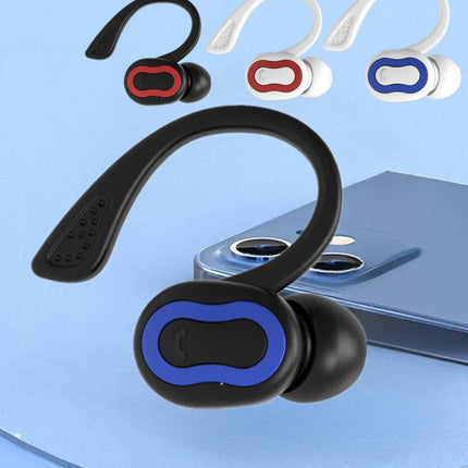 D9 Wireless Bluetooth Headset Ear Hook Type Low Delay Noise Reduction Single Ear Sports Business Wireless Headset For All Phone