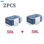 2PCS Blue 50L