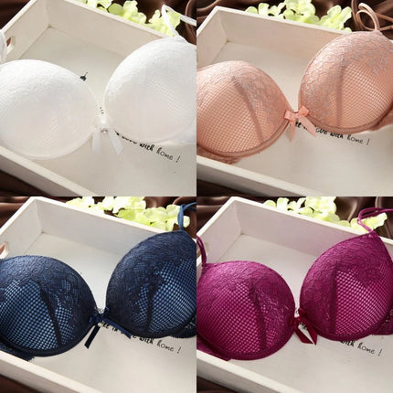 Women Sexy Lingerie Set Fashion Lace Lingerie Sets For Ladies Soild Color Bra Comfortable Intimates Underwear Suit Female