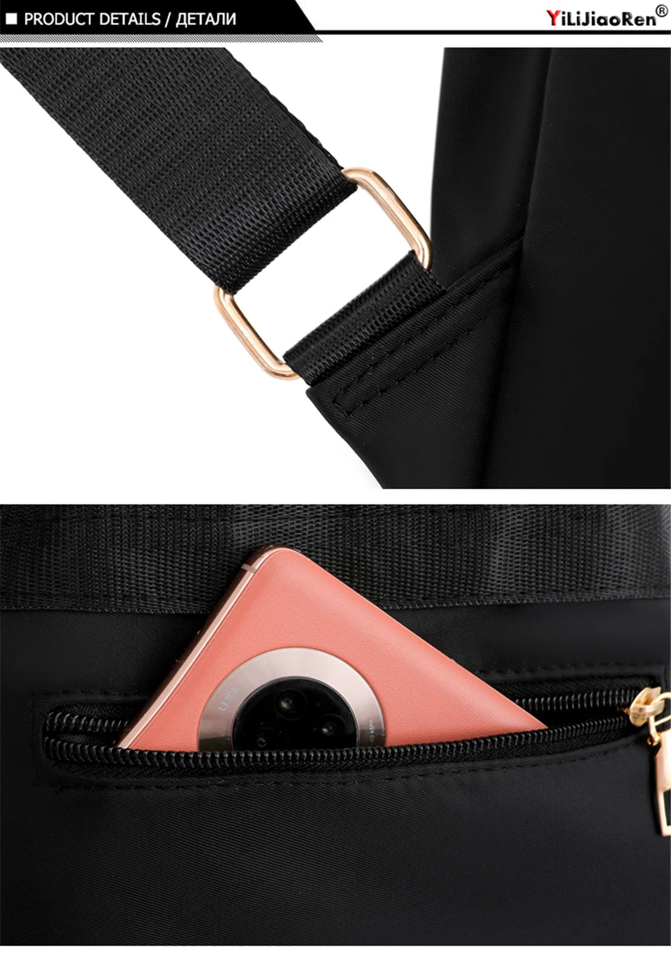 Fashion Bagpack Women High Quality Nylon Backpacks Female Big Travel Back Pack Large School Bags for Teenage Girls Shoulder Bag