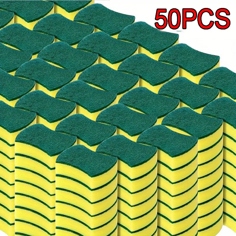 Highly Absorbent Cleaning Sponges Dish washing Magic Clean Pot Rust Stain Sponge Brush Kitchen Grease Cleaner Household Tools