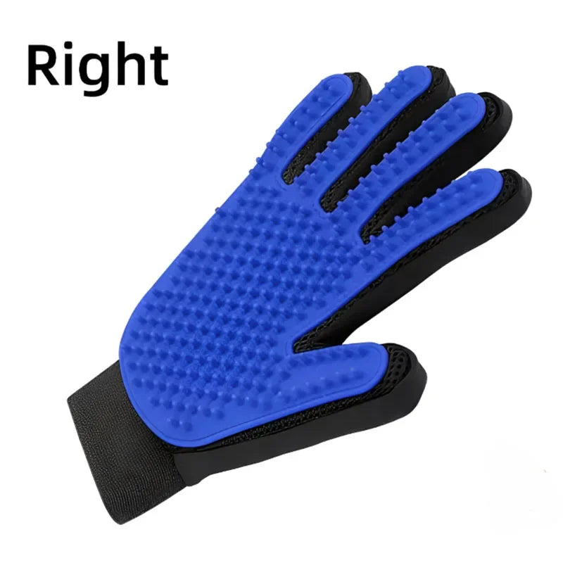 Pet Hair Glove Comb Pet Dog Cat Grooming Cleaning Glove Deshedding Hair remover Massage Brush Animal Supplies Cat Accessoies