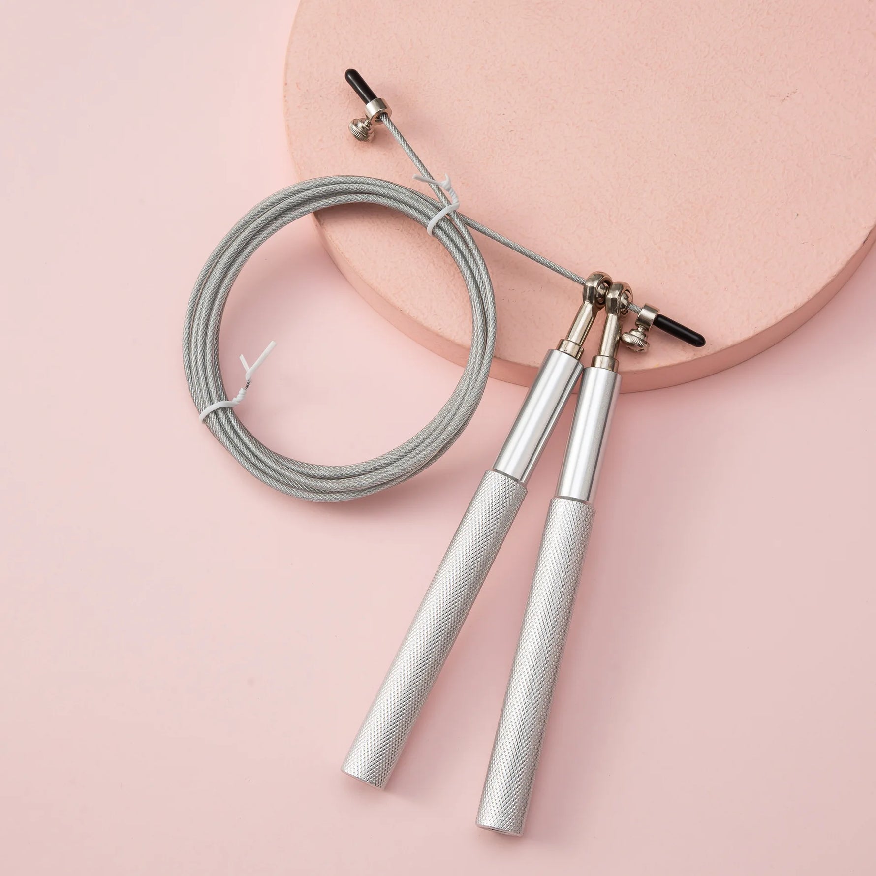 Steel wire skipping rope fitness sports equipment bearings skipping rope middle school students training aluminum alloy