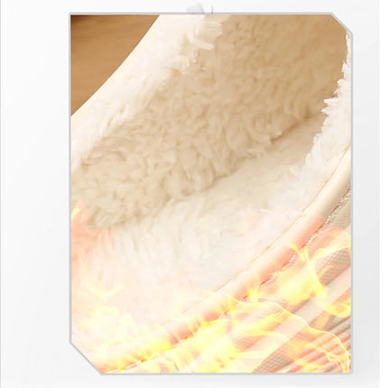 New Winter Men Warm Slippers Cotton Slippers Outdoor Indoor Cotton Shoes Waterproof Mens Comfortable Home Bedroom Plush Slippers