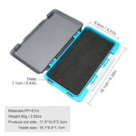 New Plastic Fishing Box Portable Sponge Pad Fly Lures Boxes Jig Head Hook Storage Organizer Spinner Spoon Bait Carp Tool Case