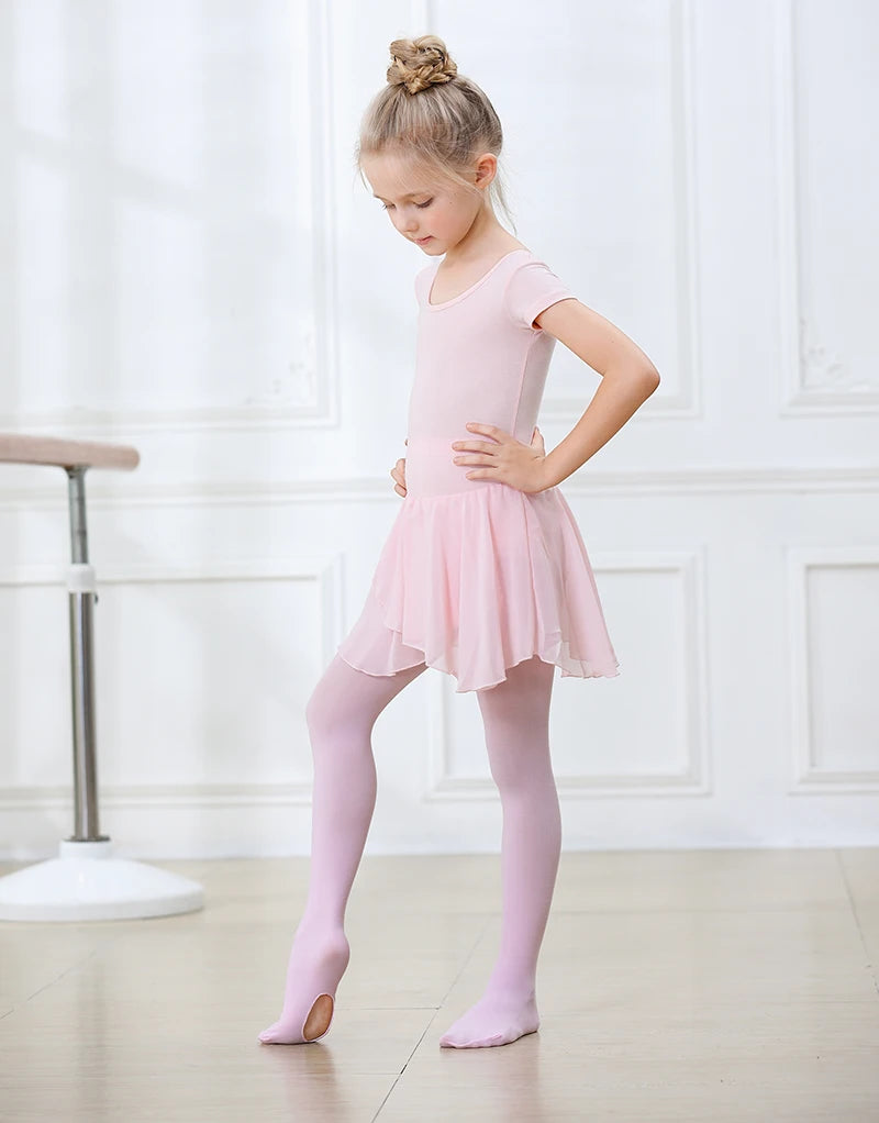 Princess Baby Girls Ballet Tights High Elasticity Dance Pantyhose With Hole Spring Autumn Women Infant Kids Students Stockings