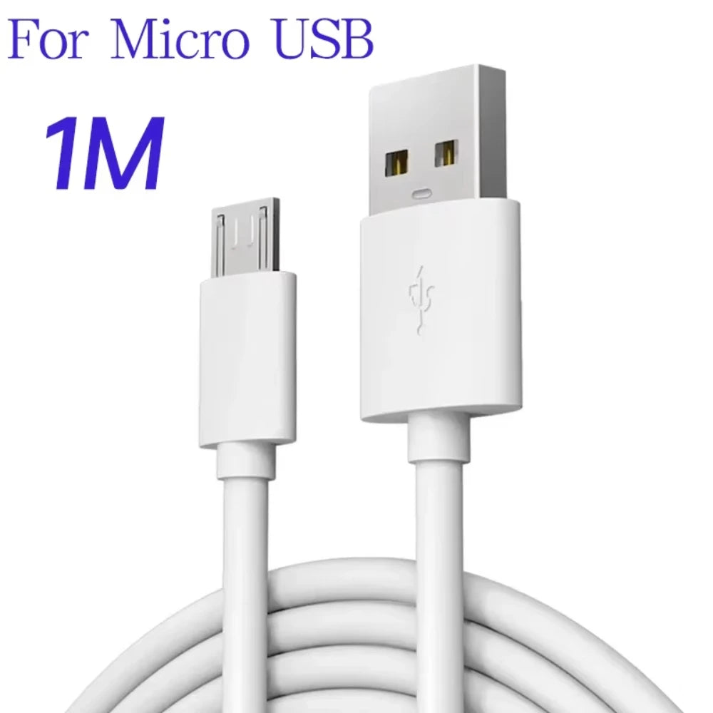 NNBILI Micro USB Cable High Speed Fast Charging USB Cord For Samsung Galaxy S7 S6 PS4 MP3 TV Andriod Phones Data Cables 1/1.5/2M