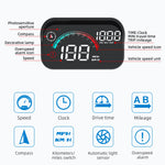 AD Head Up Display Windshield Projector M22 Car GPS HUD Universal Digital GPS Speedometer Km/h LCD Projection On Glass Car Speed