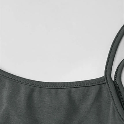 2025 Summer Women's New Fashion Simple Temperament Suspender Long Backless Slim Waisted Sexy Sweet And Spicy Casual Dresses