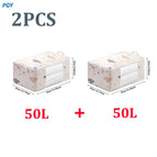 2PCS White 50L