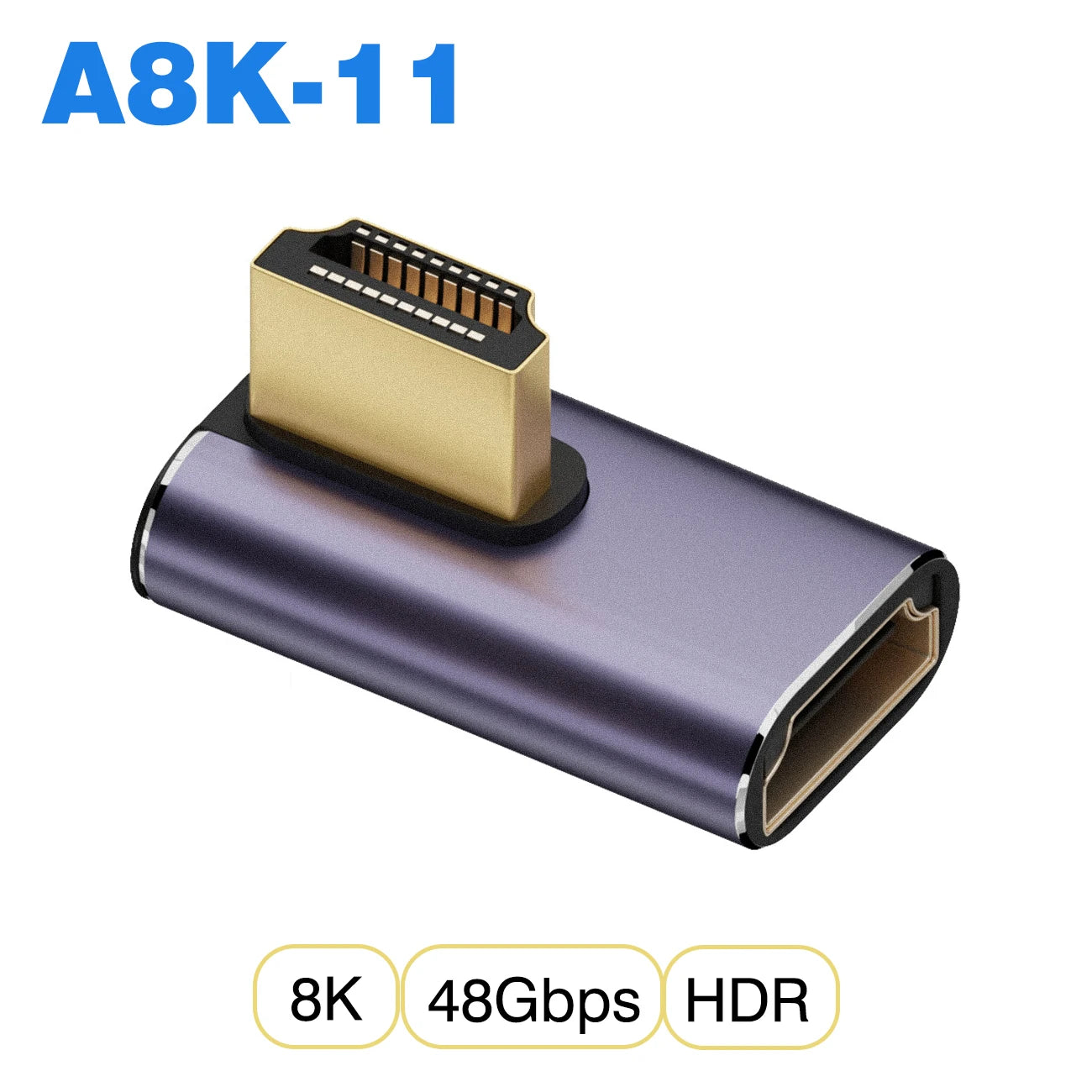 HDMI-compatible Cable Adapter mini micro hdmi to HDMI 2.1 Converter 48Gpbs 8K60HZ 4K120HZ for HDTV Projector PS4 PS5 Laptop PC